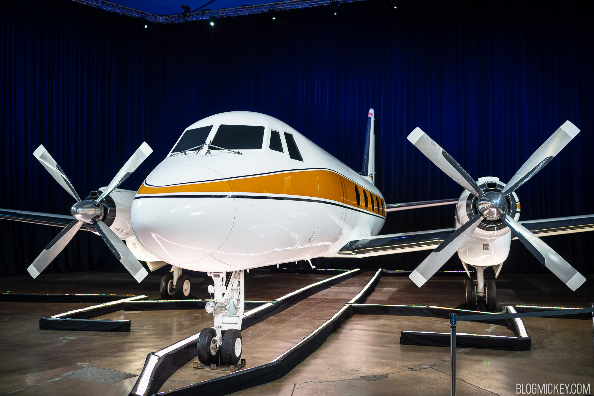 80+ Photos of \'Mickey Mouse One: Walt\'s Plane\' Exhibit at D23 Expo 2022