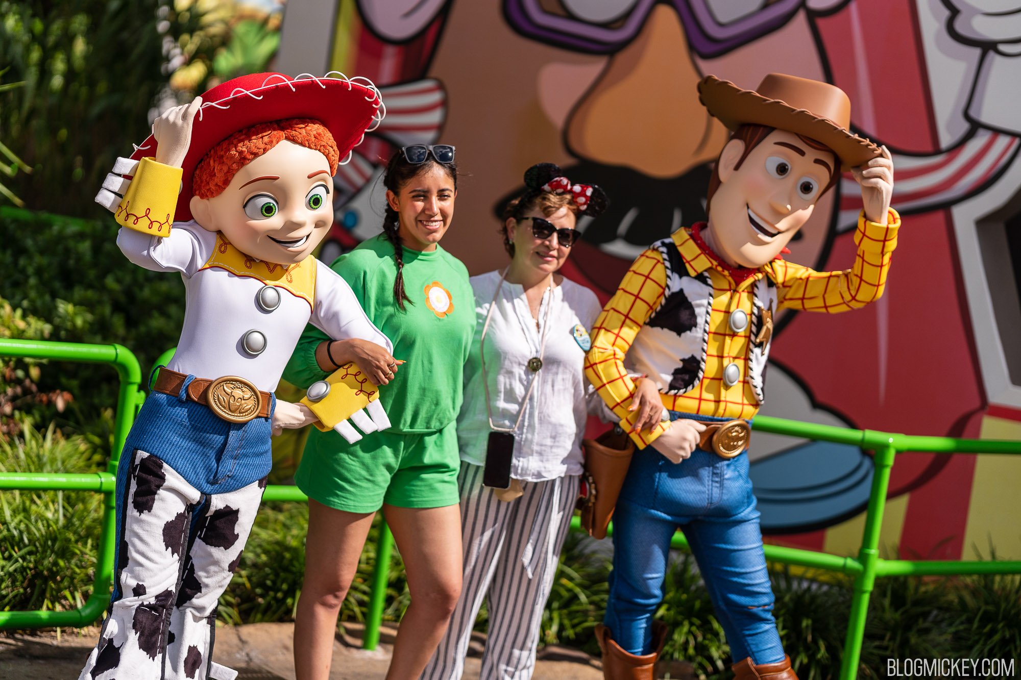 All in the Details: Woody Arrives in Toy Story Land at Walt Disney