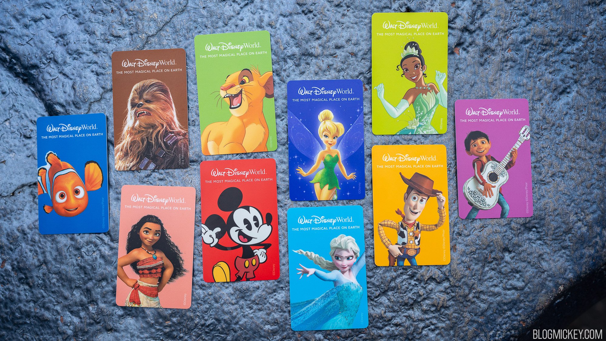 Walt Disney World 50th Anniv - Attractions 3D Cards – Banner's