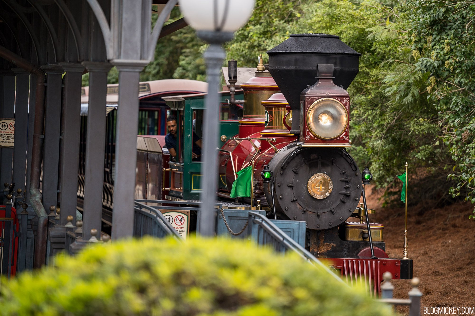 Walt Disney World Railroad 'Lilly Belle' Testing in the Magic