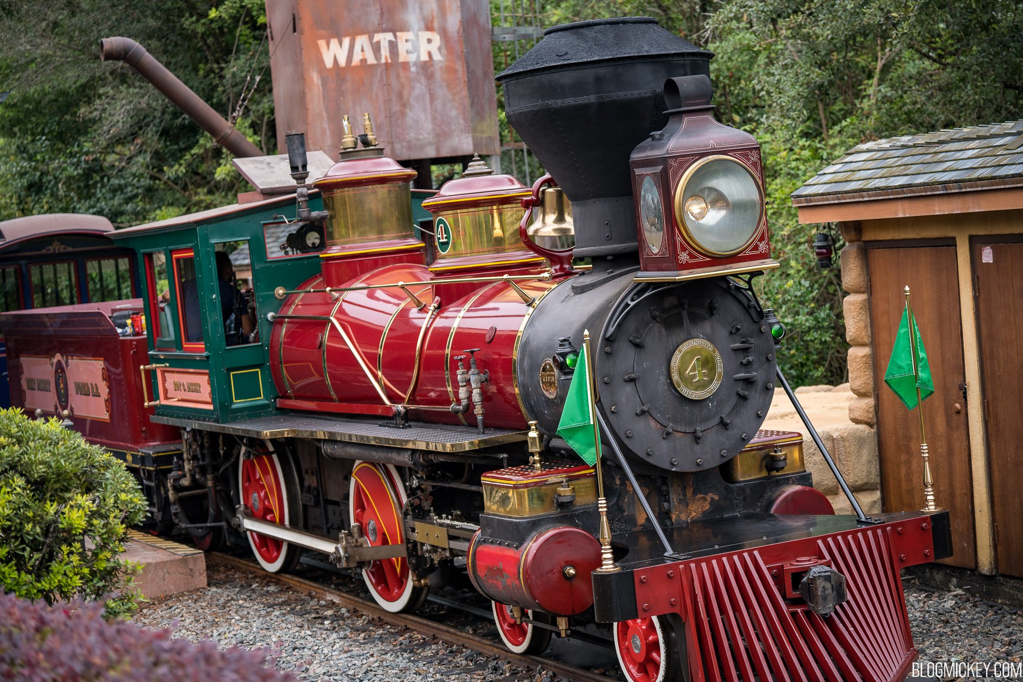 Walt Disney World Railroad 'Lilly Belle' Testing in the Magic