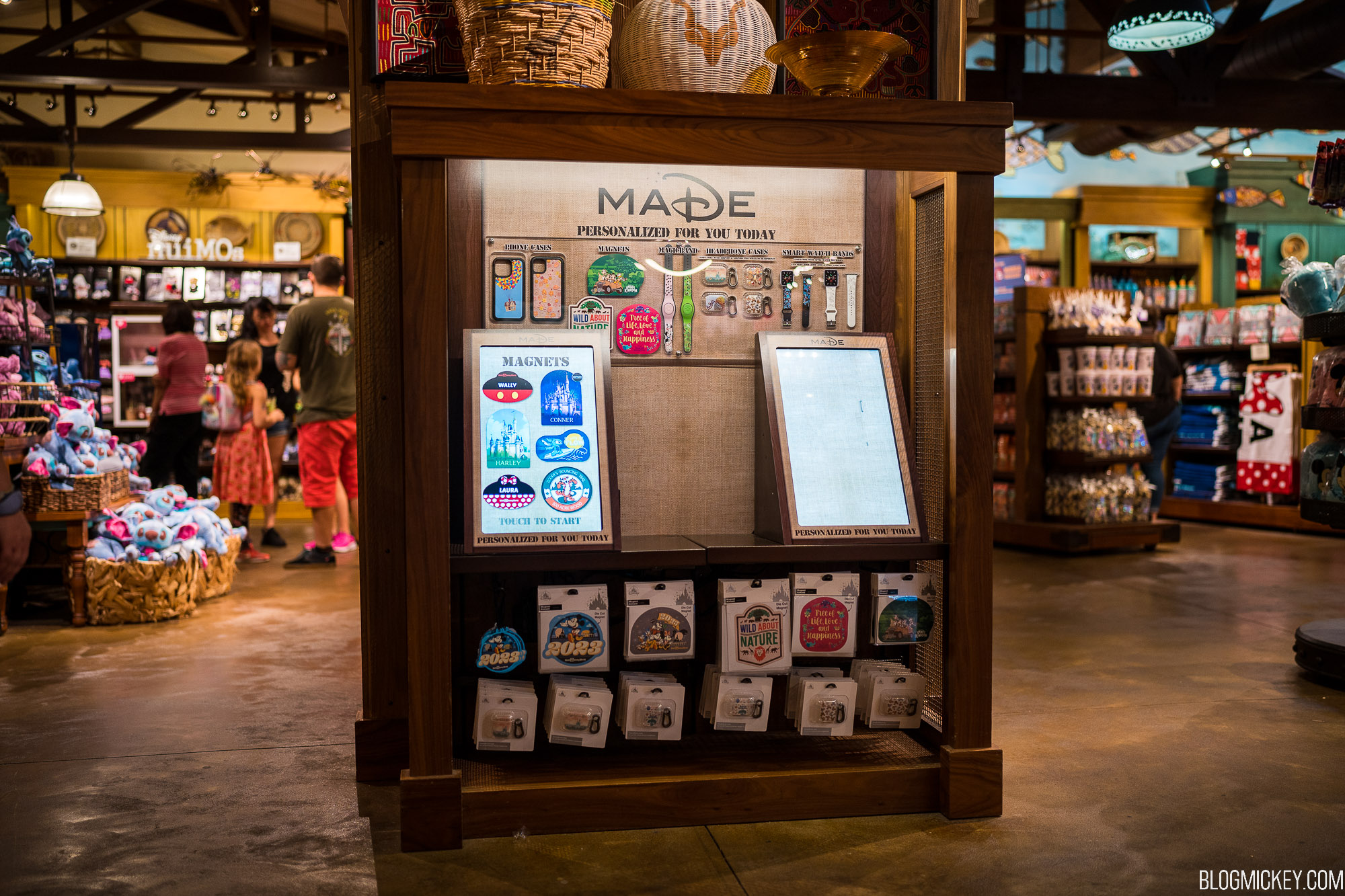 New MADE Merchandise Personalization Kiosk Debuts in Disney's Animal Kingdom