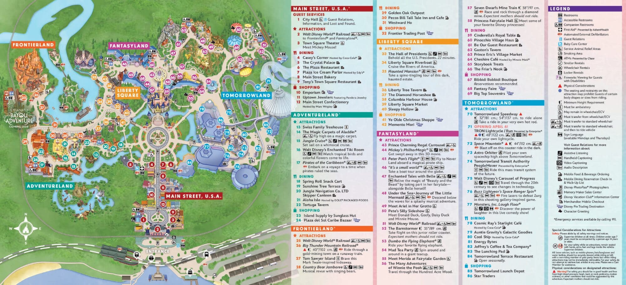 Orlando Theme Parks Map