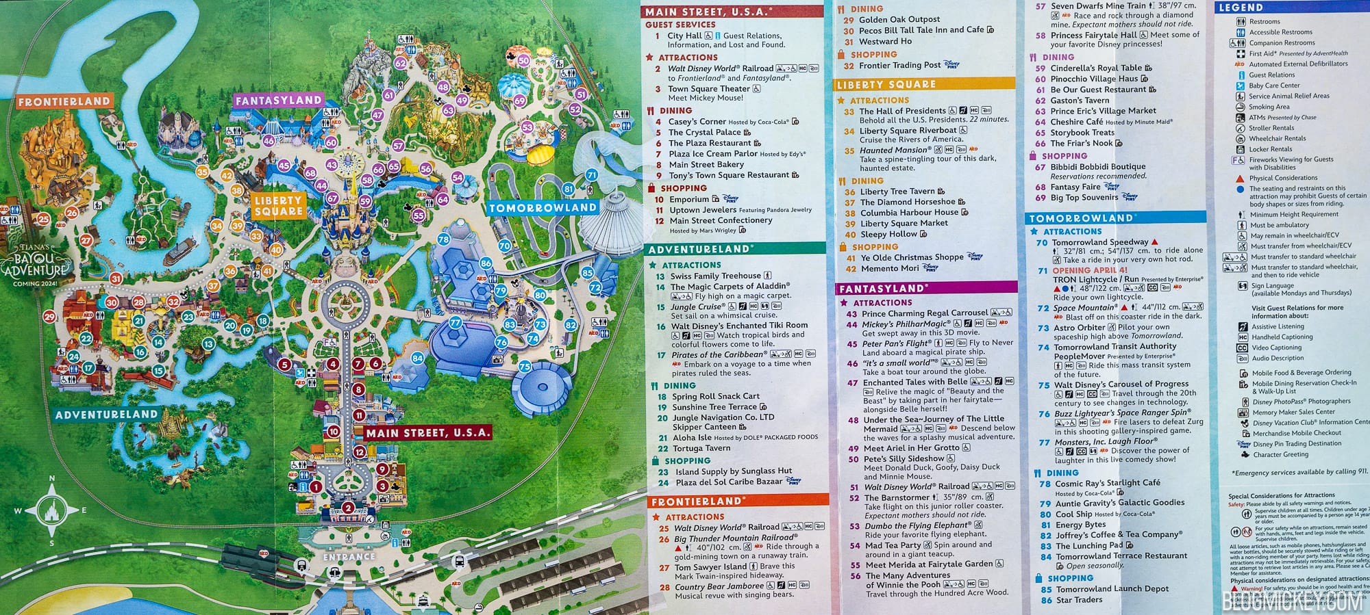 Disney World Guide Maps (Updated April 2023)
