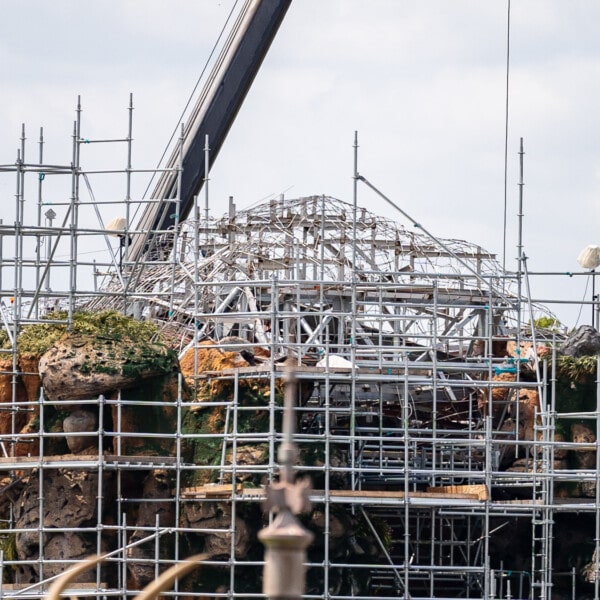 Work Begins to Top Off Salt Dome at Tiana’s Bayou Adventure in Magic Kingdom