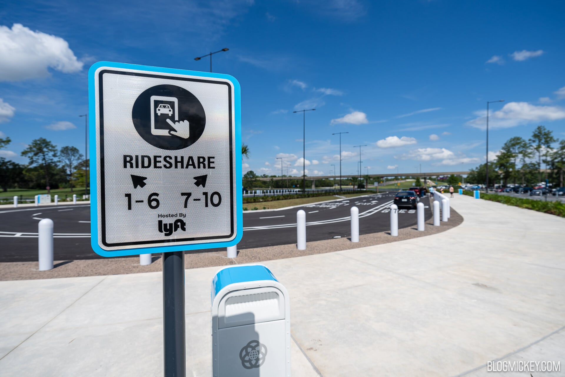 New Rideshare & Guest Drop Off/PickUp Location Now Open at EPCOT + How