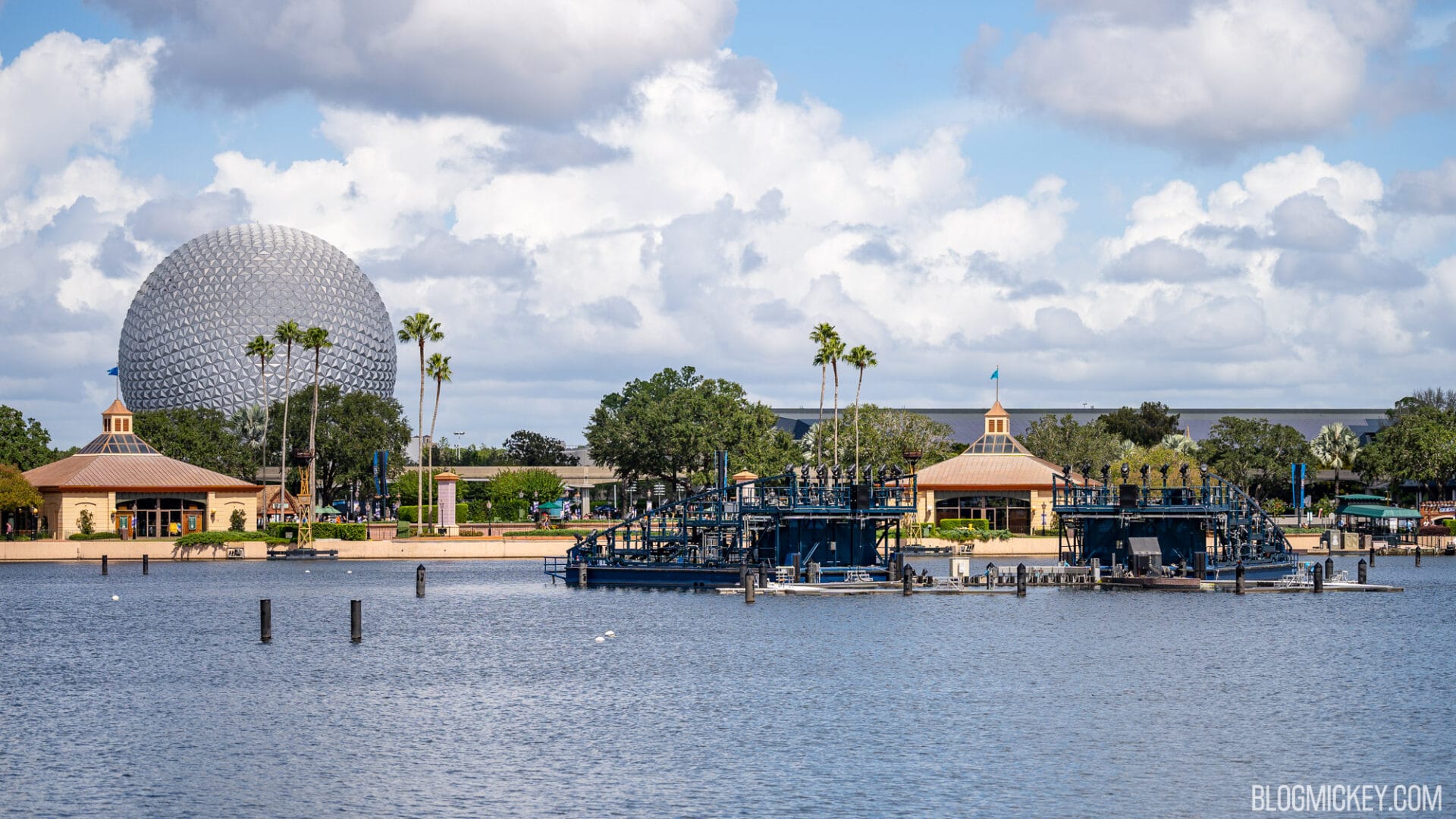 Additional Hardware Arrives on World Showcase Lagoon for Luminous ...