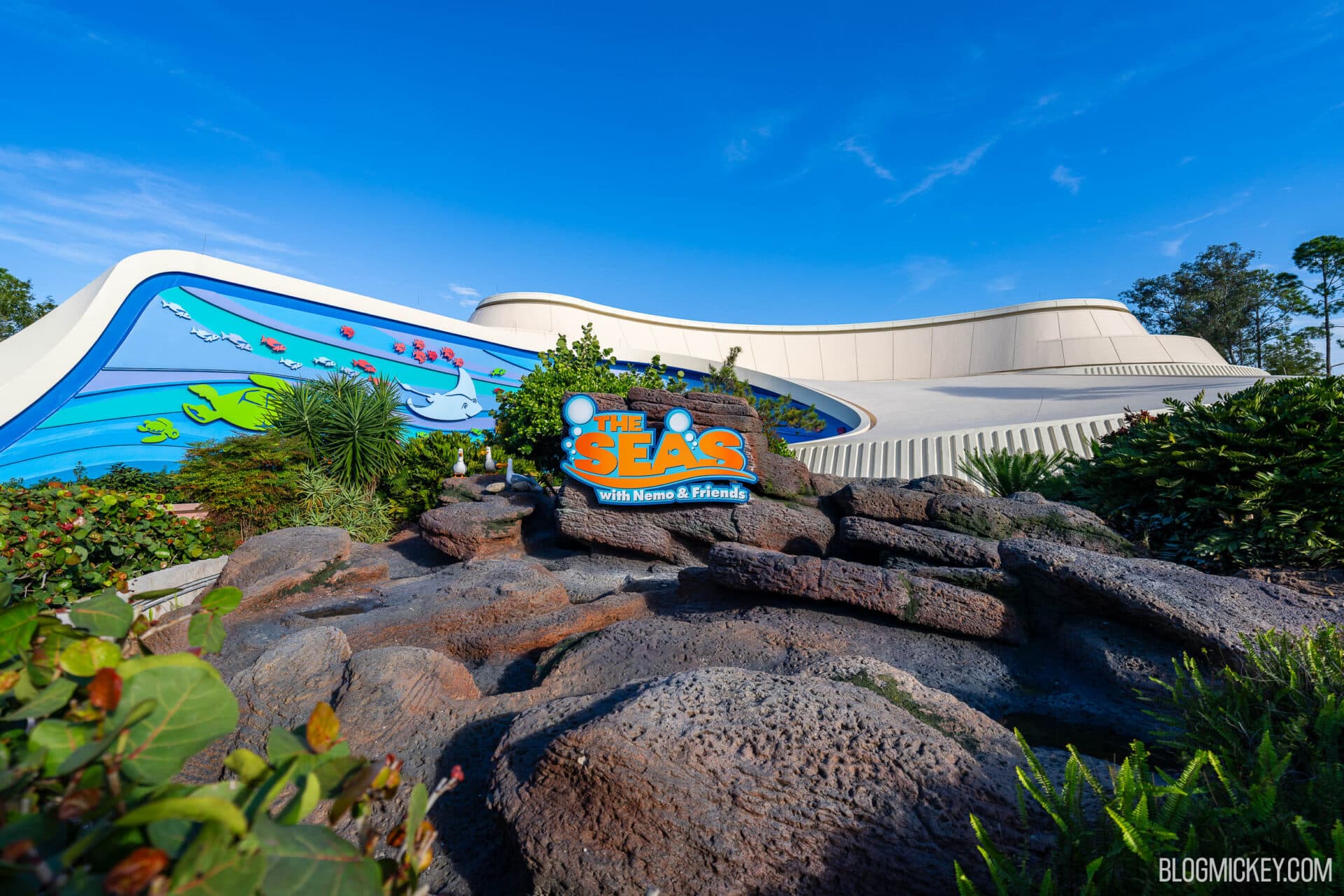 The Seas with Nemo & Friends Attraction Signage Refurbishment Underway ...