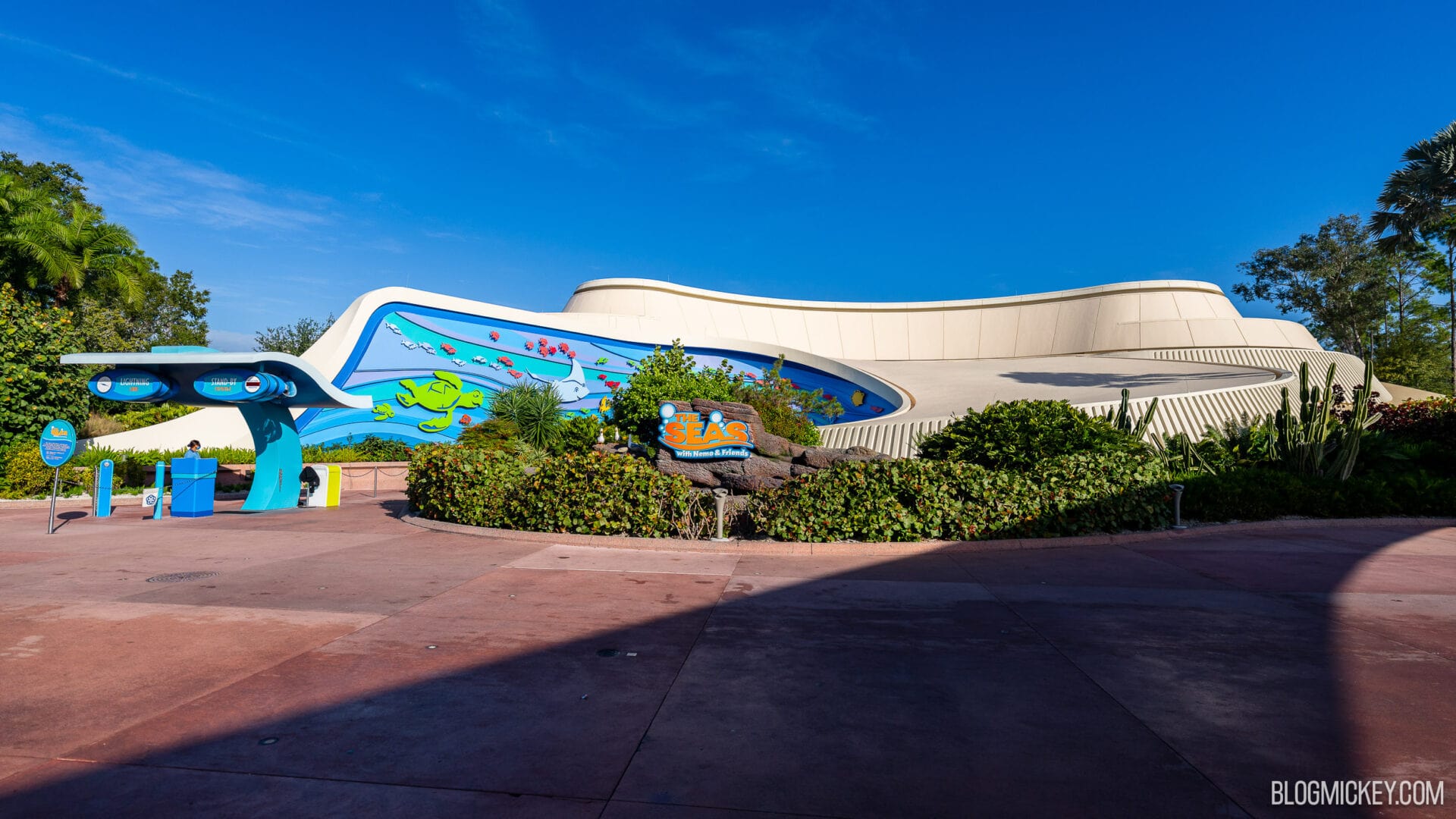 The Seas with Nemo & Friends Attraction Signage Refurbishment Underway ...