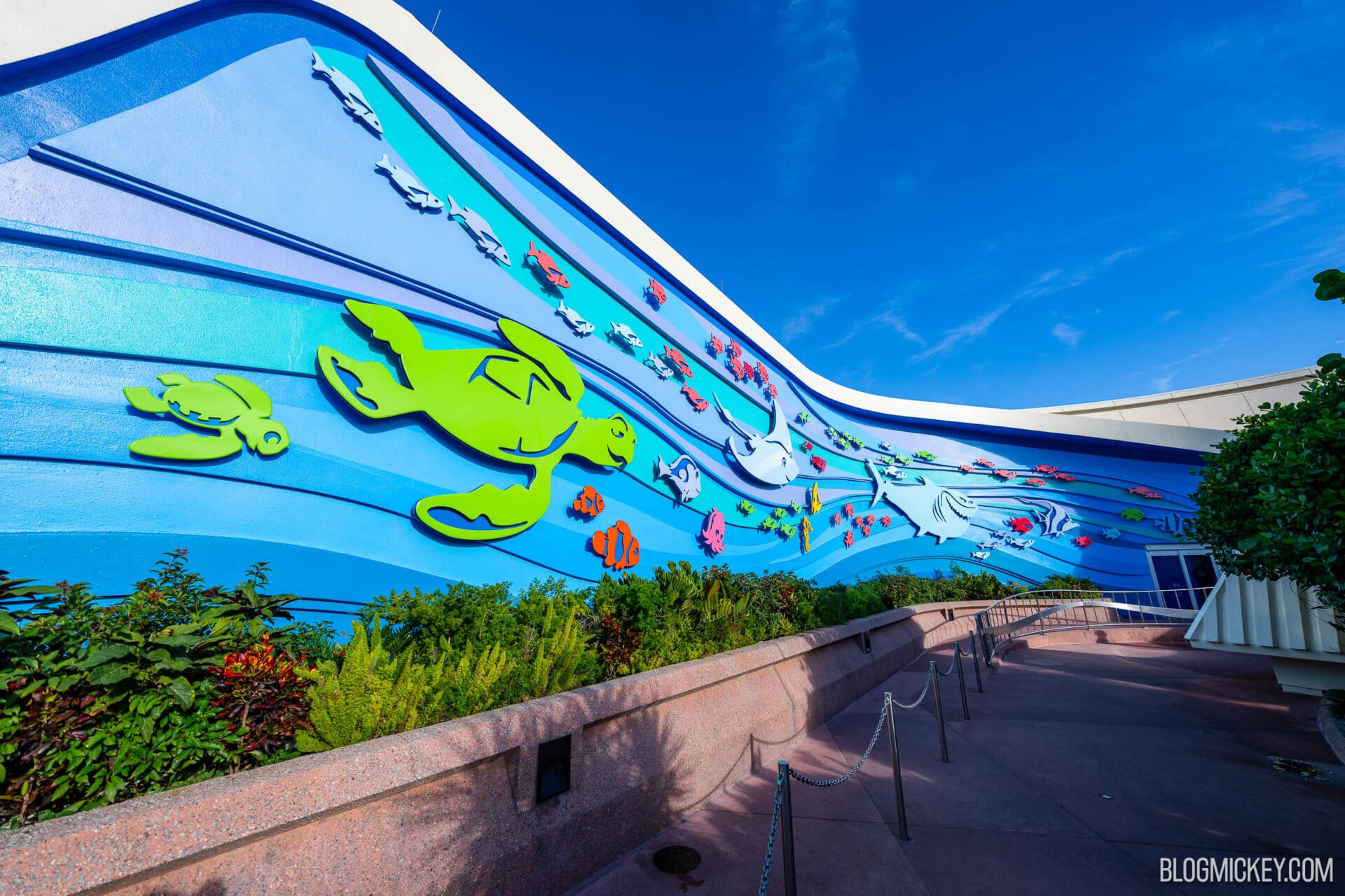 The Seas with Nemo & Friends Attraction Signage Refurbishment Underway ...