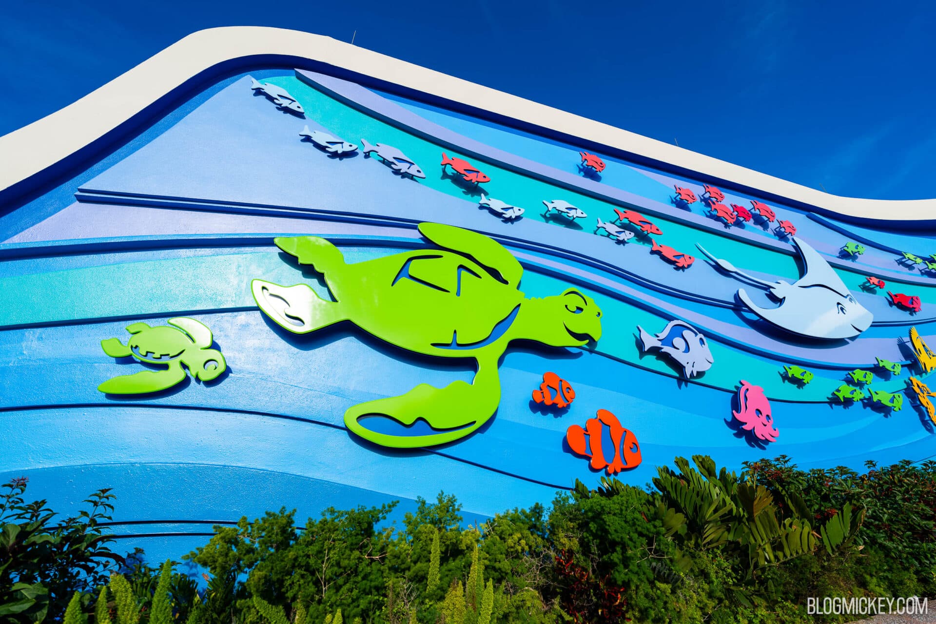 The Seas with Nemo & Friends Attraction Signage Refurbishment Underway ...