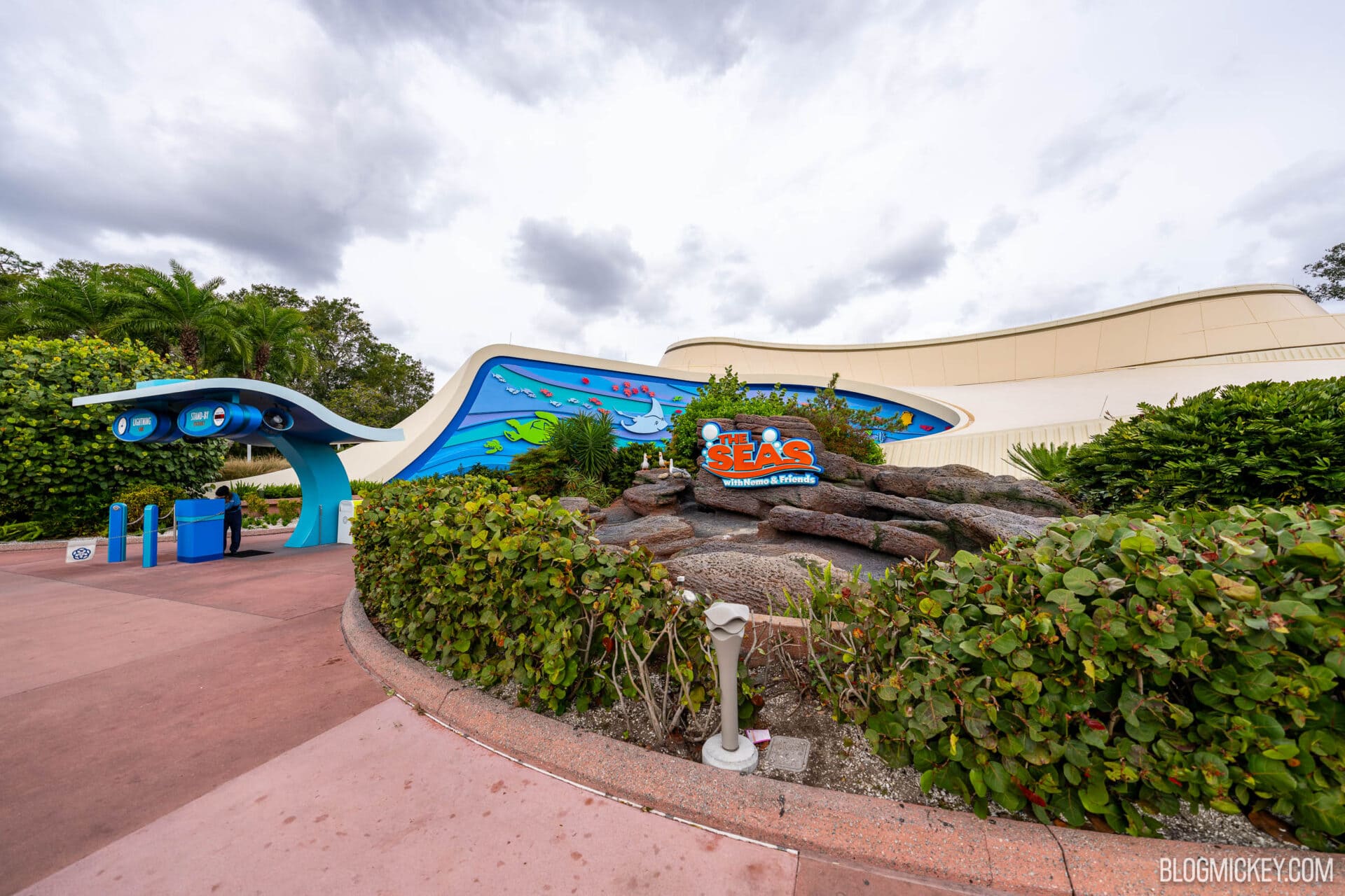 'The Seas with Nemo & Friends' Refreshed Sign Installed at EPCOT