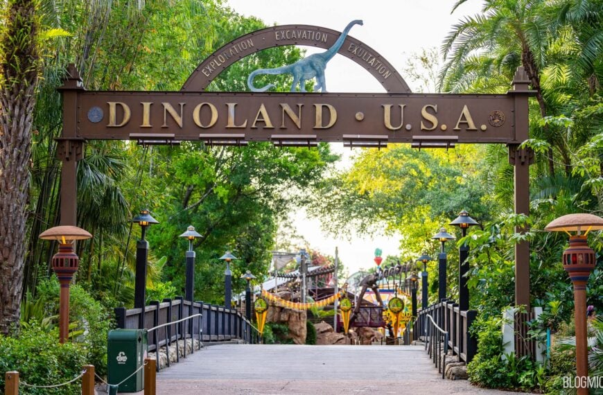 A Walking Tour of DinoLand USA & Planned Tropical Americas Changes