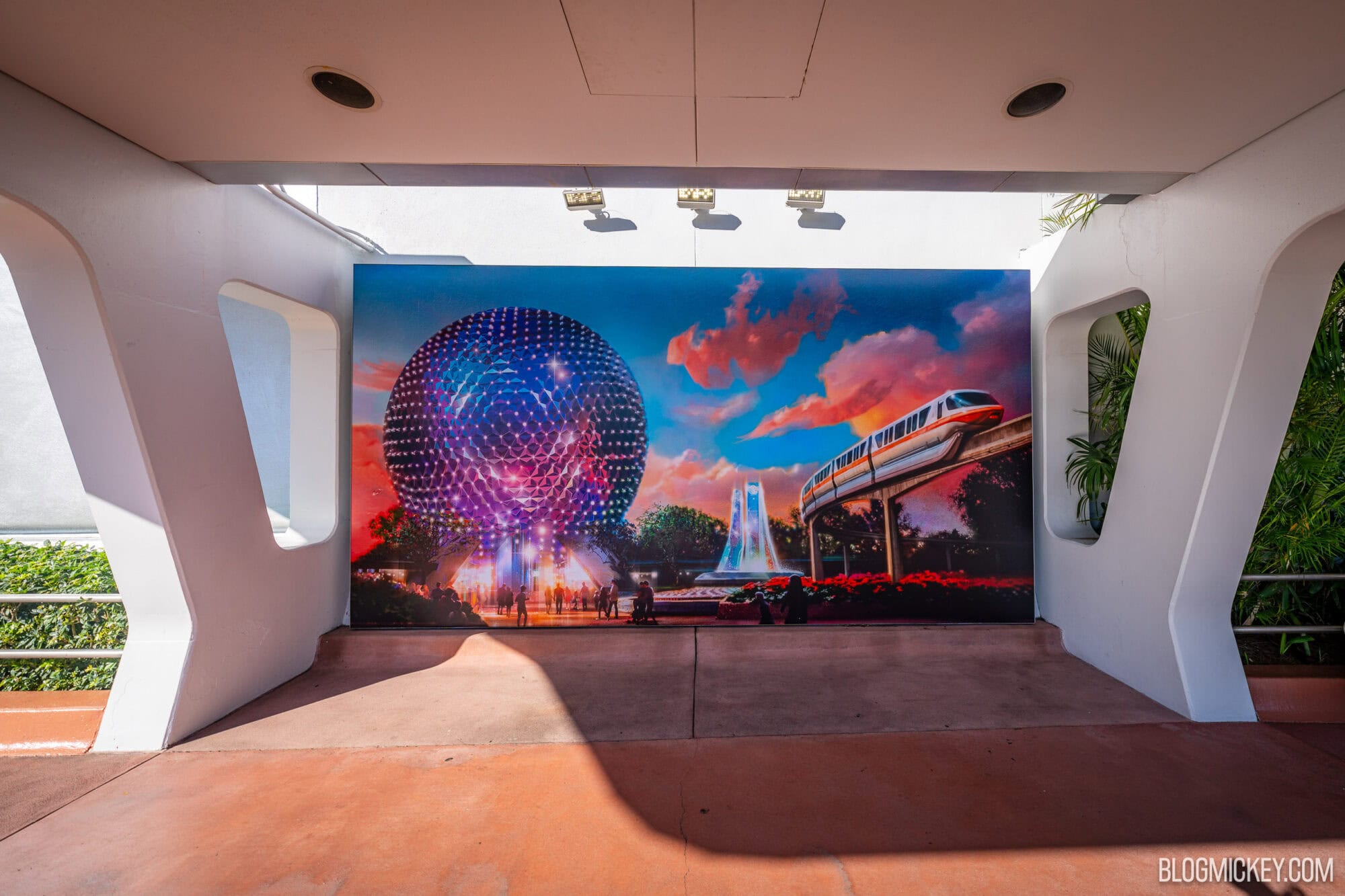 Disney Replaces Classic Fountain of Nations Photo Backdrop at EPCOT